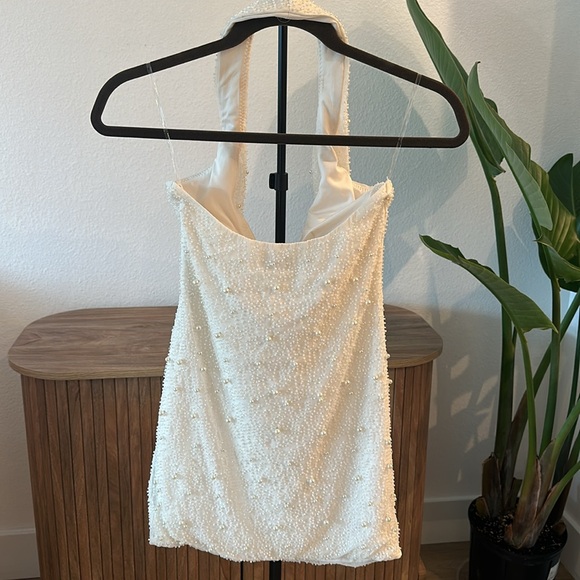 Oh Polly VERSAILLES Mini Dress - White (size 4) - Picture 4 of 4